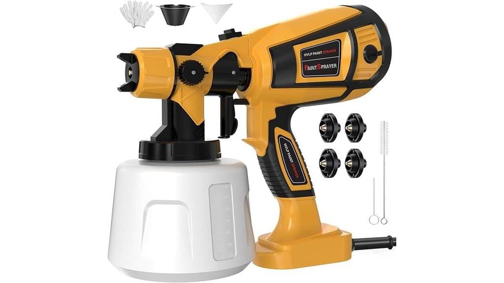 1000w hvlp electric paint sprayer