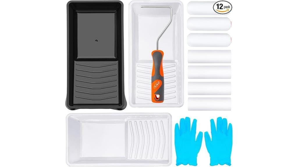 12pcs small paint roller