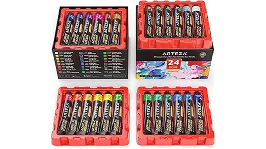 24 tube arteza acrylic set