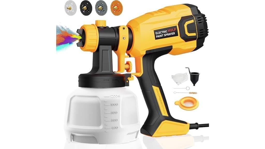 700w hvlp electric paint sprayer
