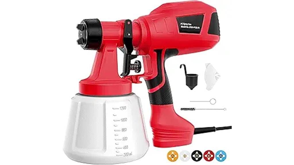800w hvlp paint sprayer