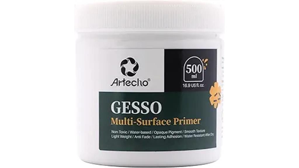 acrylic gesso primer 16 9oz