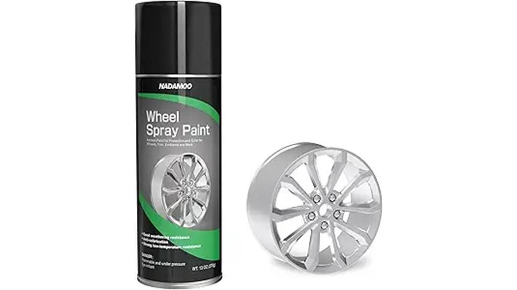 aluminum wheel spray paint