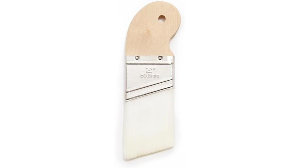 angled 2 inch paintbrush