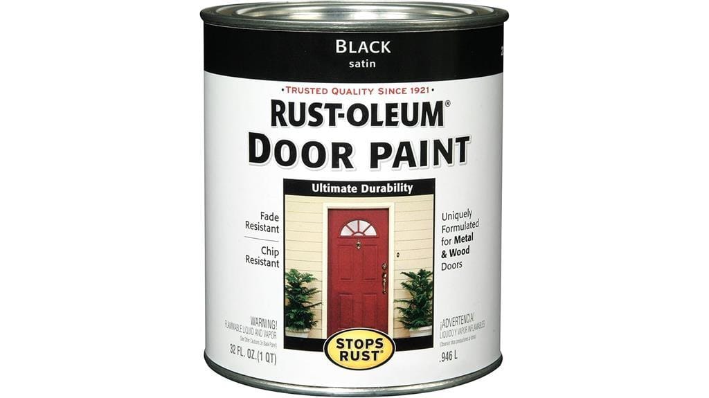 black front door paint