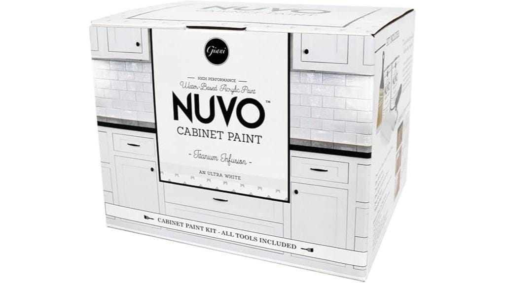 brilliant white cabinet makeover