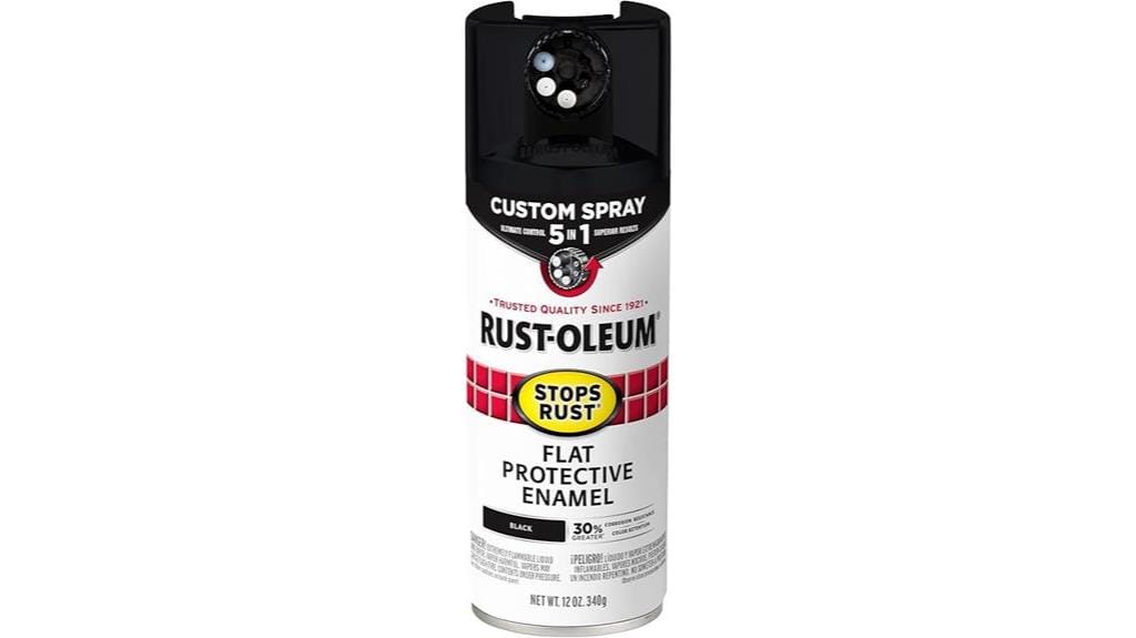 custom flat black spray paint