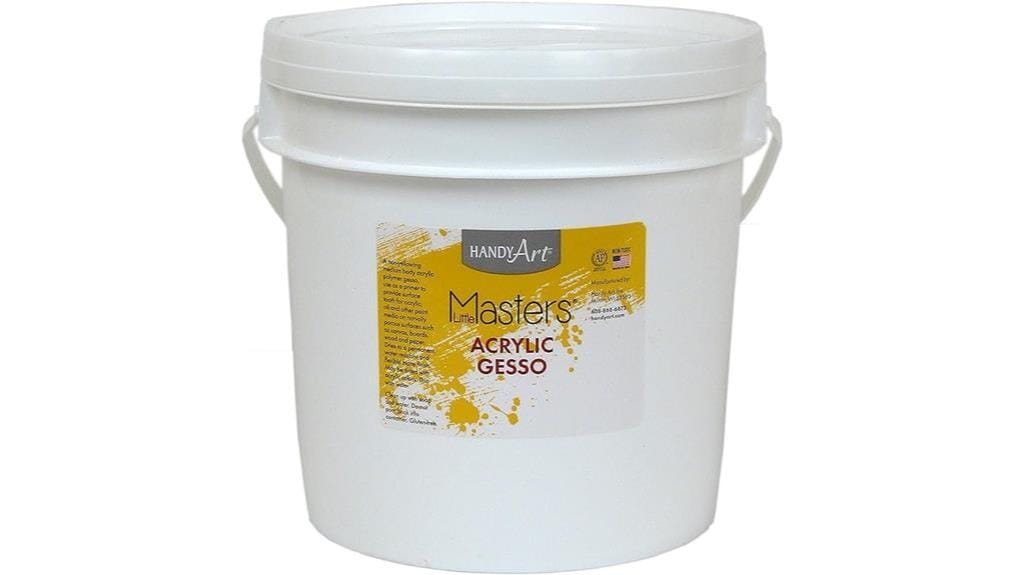 economy acrylic white gesso