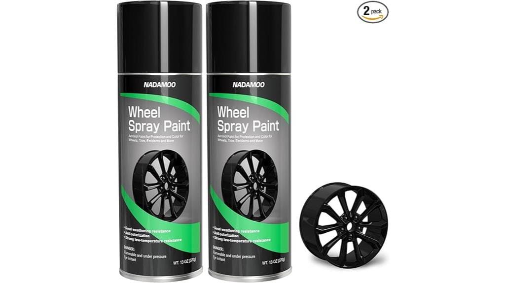 gloss black spray paint