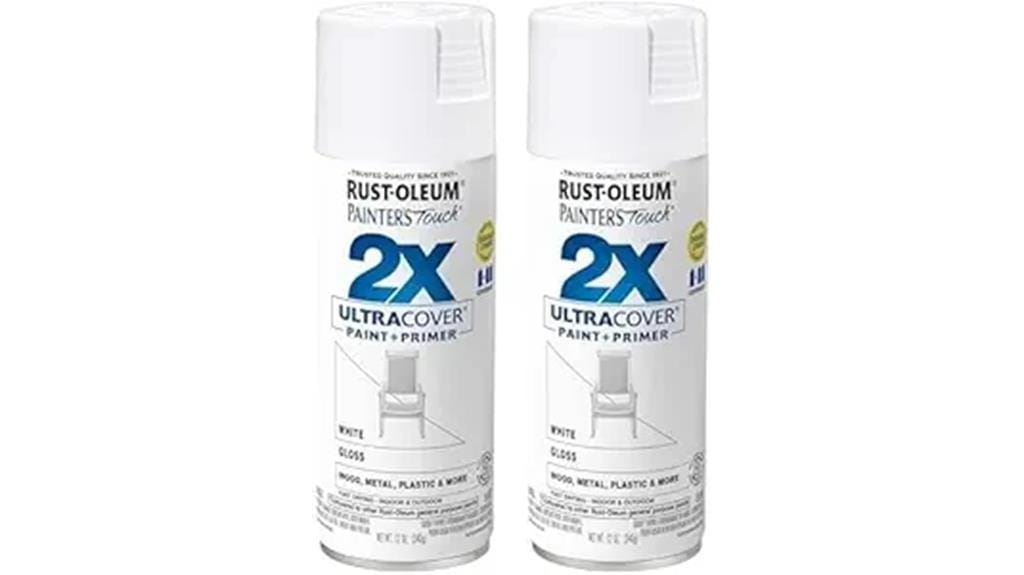 gloss white spray paint