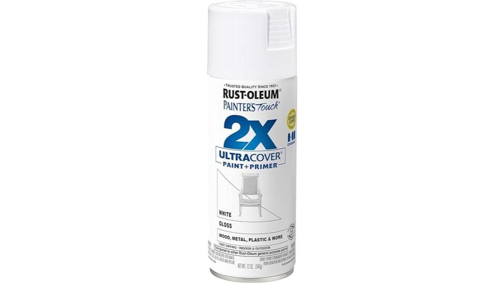 gloss white spray paint