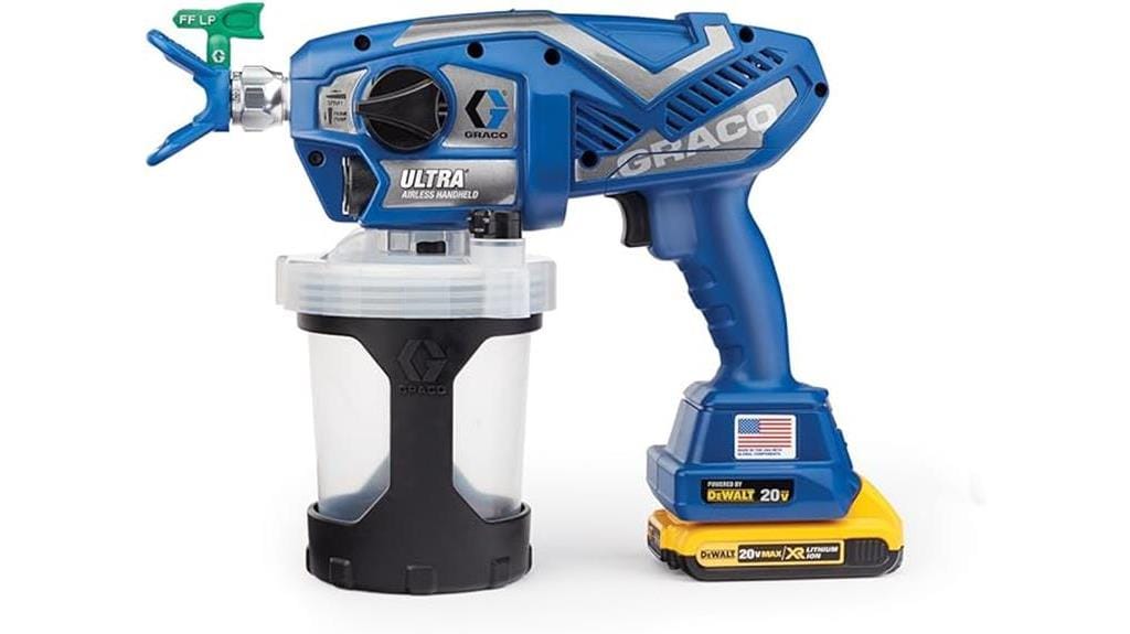 graco cordless handheld paint sprayer