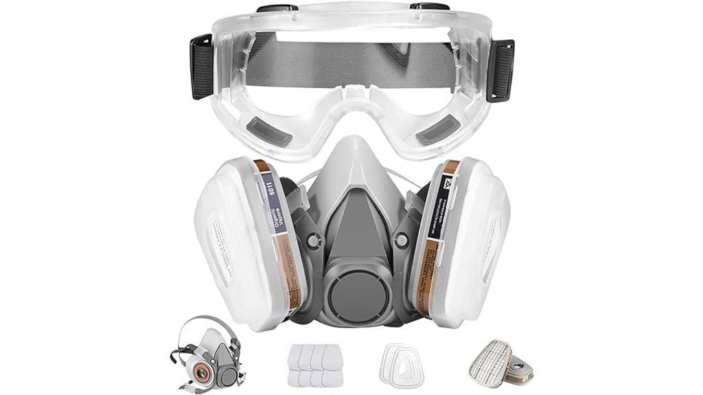 half face respirator mask
