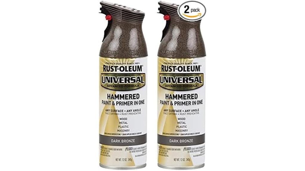 hammered dark bronze spray paint