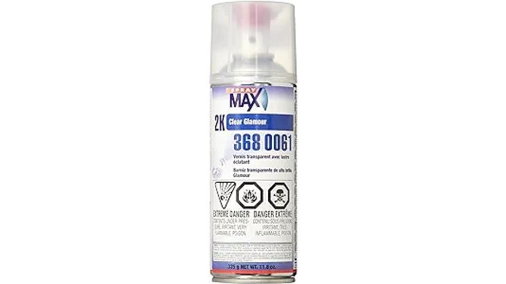 high gloss clear aerosol