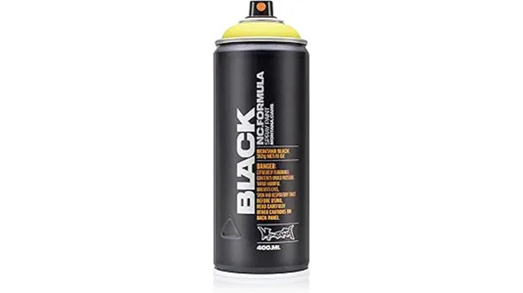 infra yellow spray paint