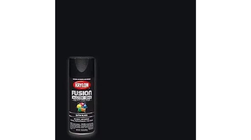 krylon black fusion spray paint