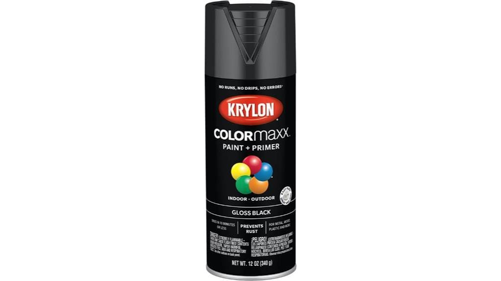 krylon black spray paint