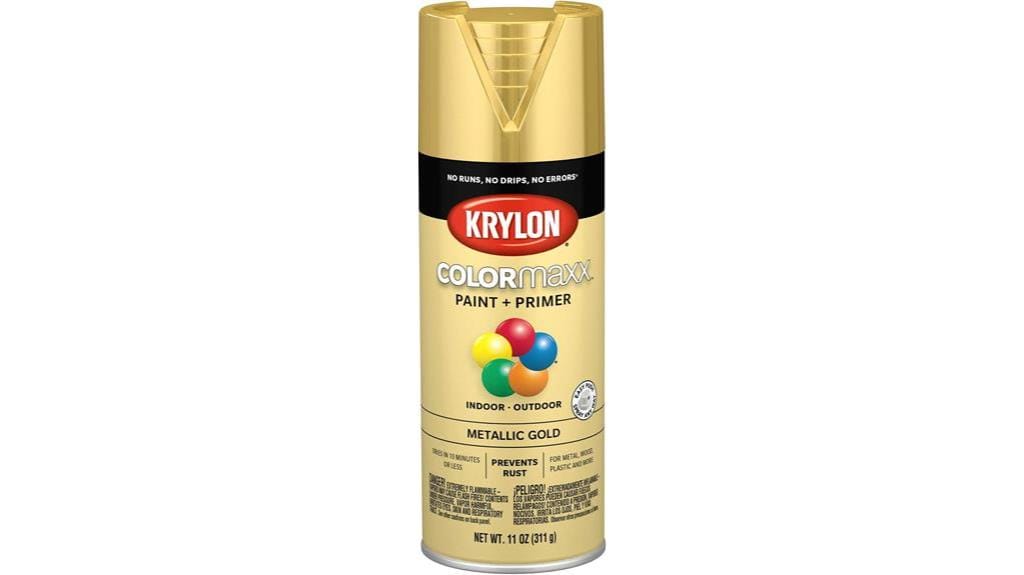 krylon metallic gold spray