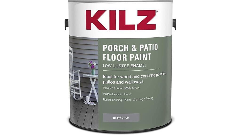 low lustre porch floor paint