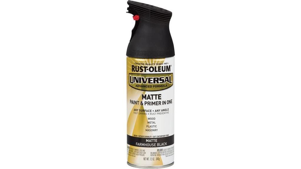 matte farmhouse black spray paint