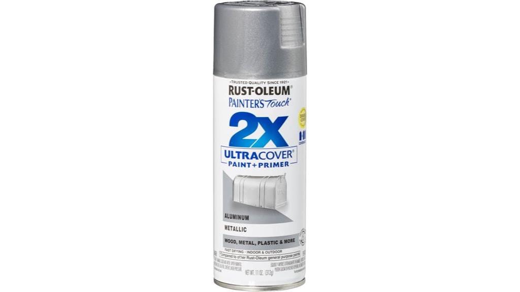 metallic aluminum spray paint