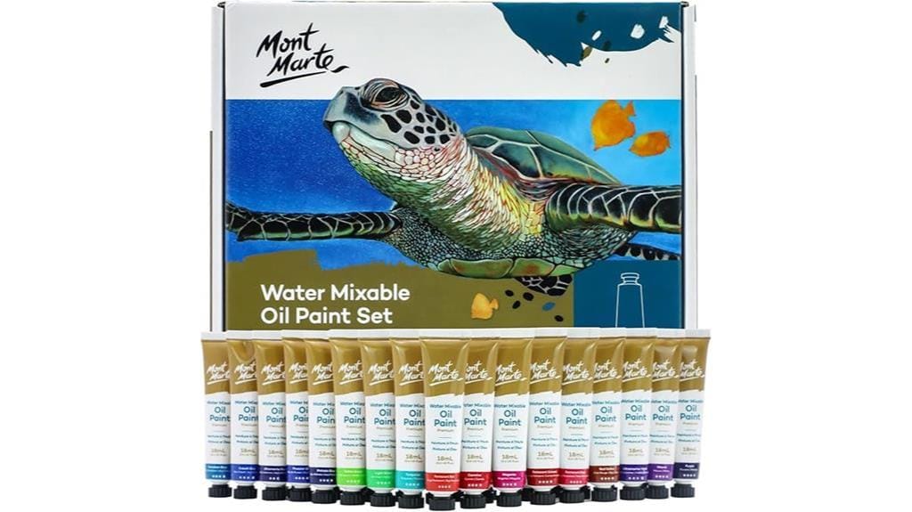 mont marte oil paint set