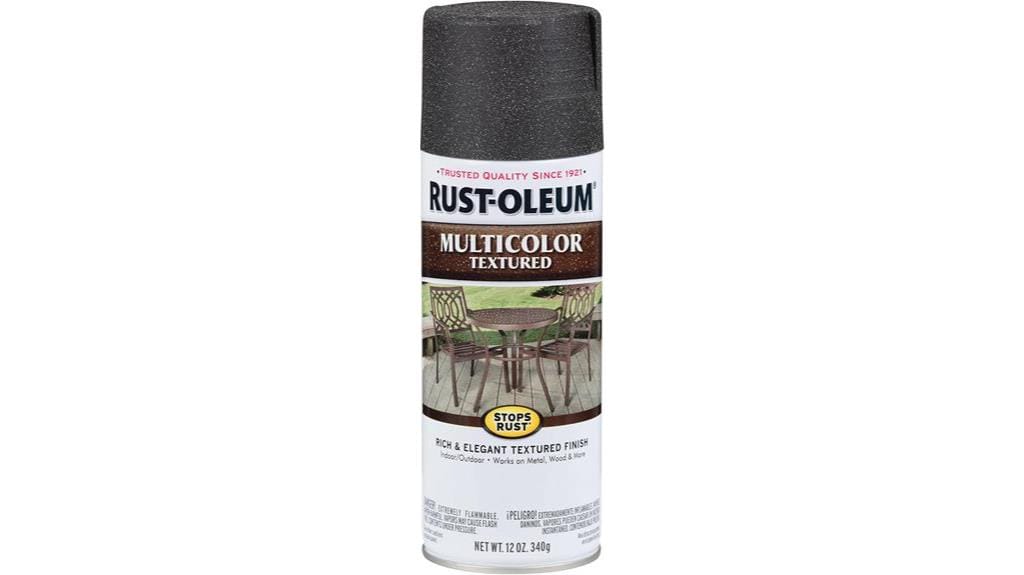 multi color textured spray paint
