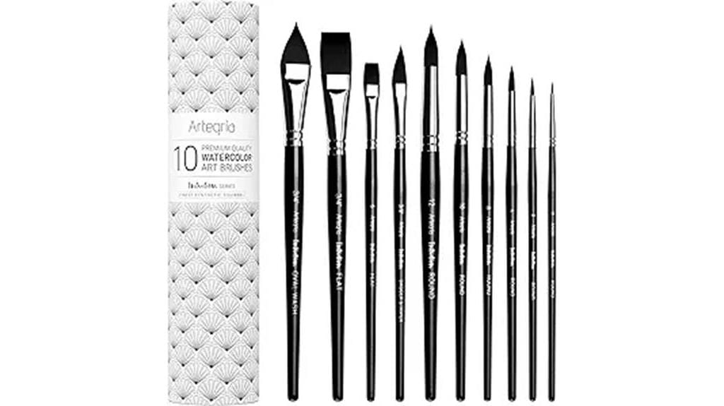 professional watercolor brush set