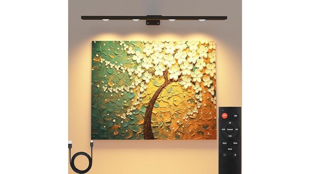 remote wireless art light