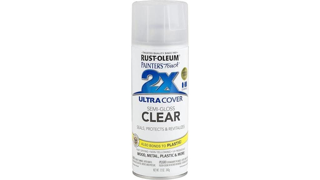 rust oleum semi gloss spray paint