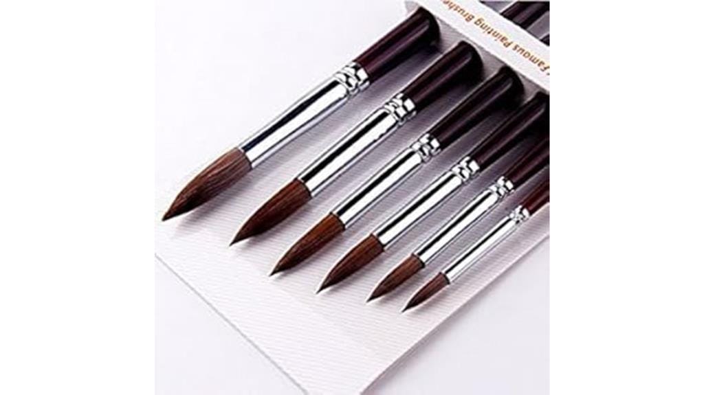 sable watercolour brush set