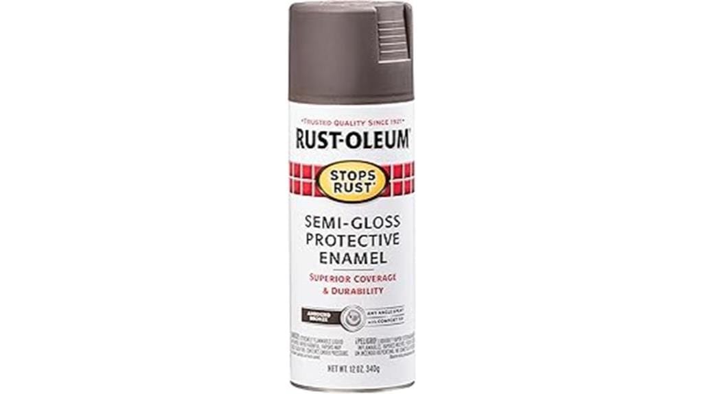semi gloss anodized bronze spray