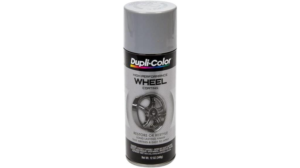 silver high performance wheel paint