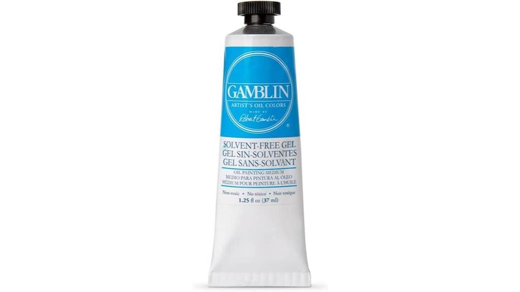 solvent free gel medium