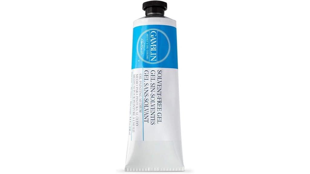 solvent free gel medium