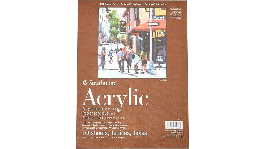 strathmore acrylic paper pad