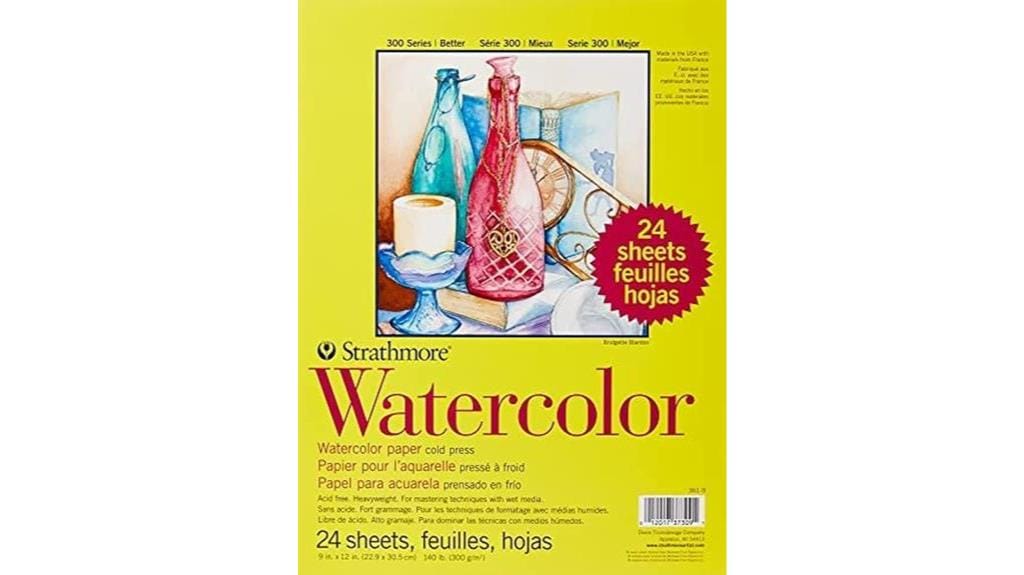 strathmore watercolor paper pad