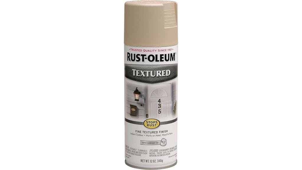 textured sandstone spray paint