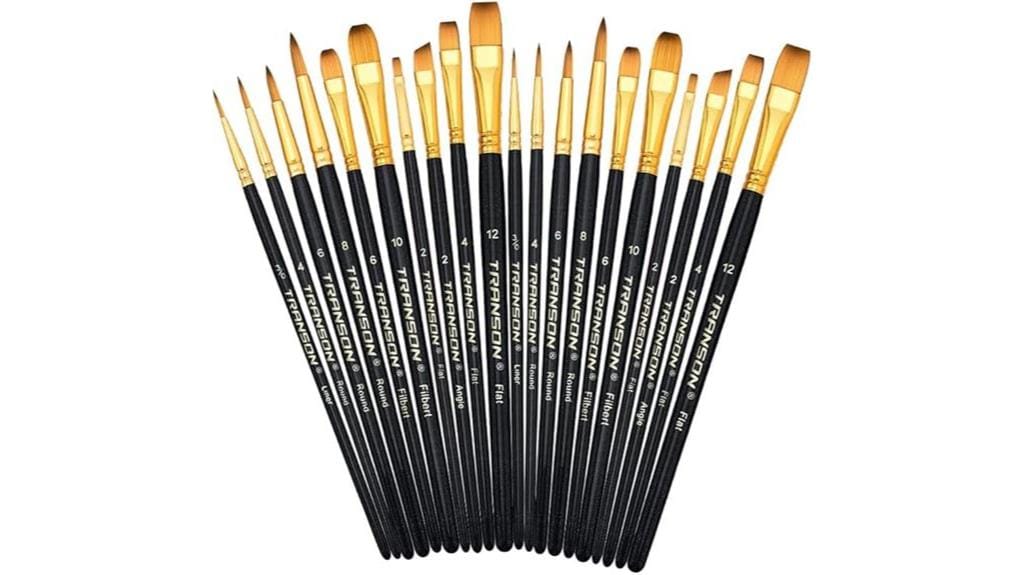 transon 20 piece brush set