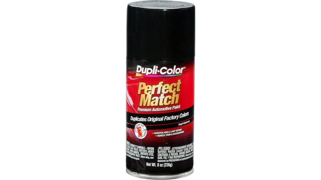 universal black spray paint
