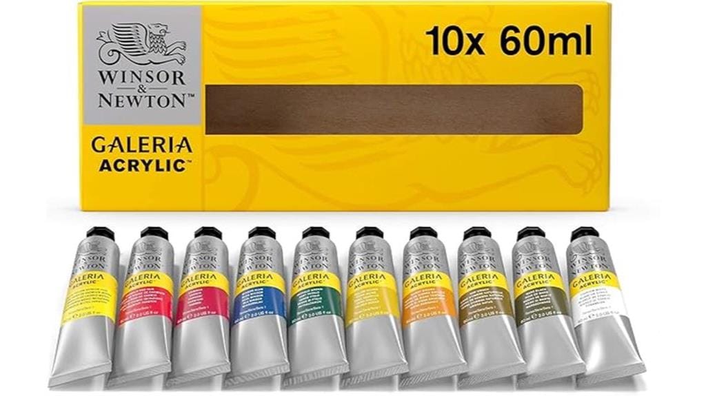 winsor newton acrylic set