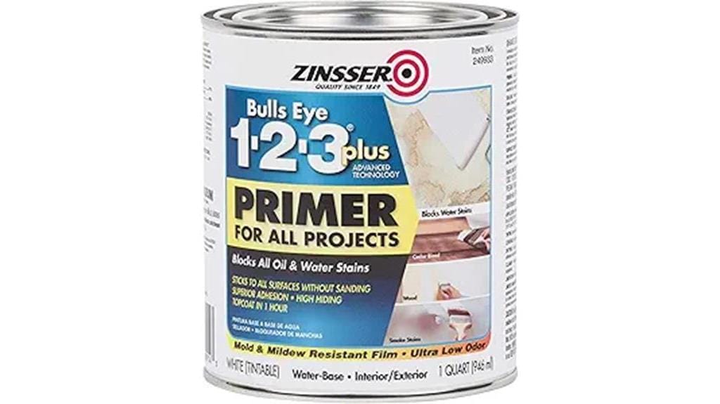 zinsser 1 2 3 plus quart
