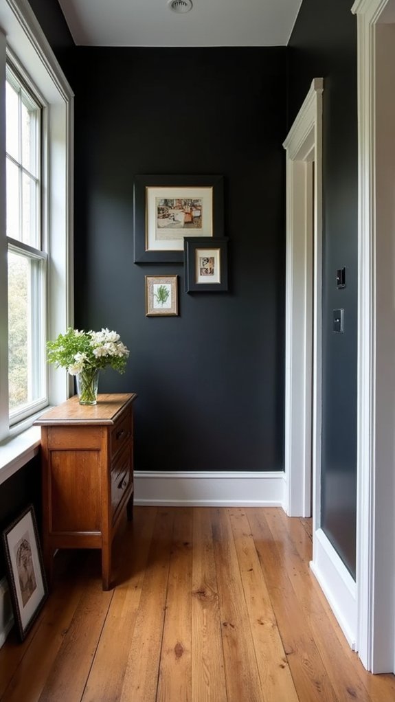 bold black creates sophistication