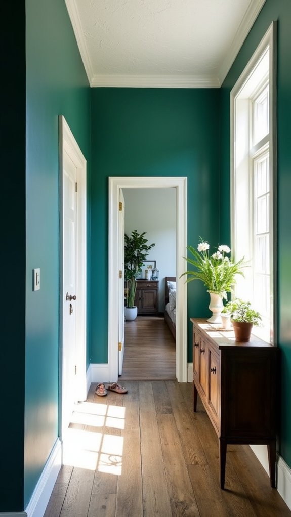 bold ceiling creates interest