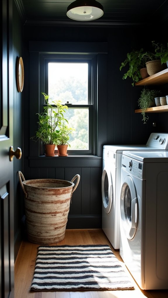 bold elegance in laundry