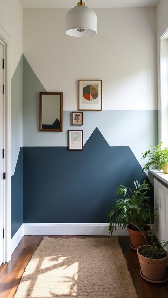 bold geometric patterns enhance