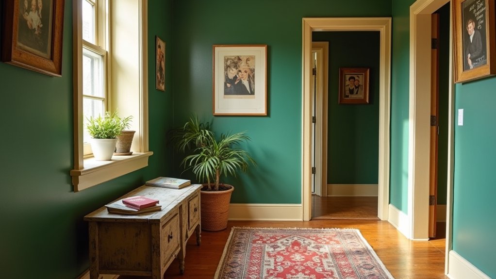 bold hallway accent ideas