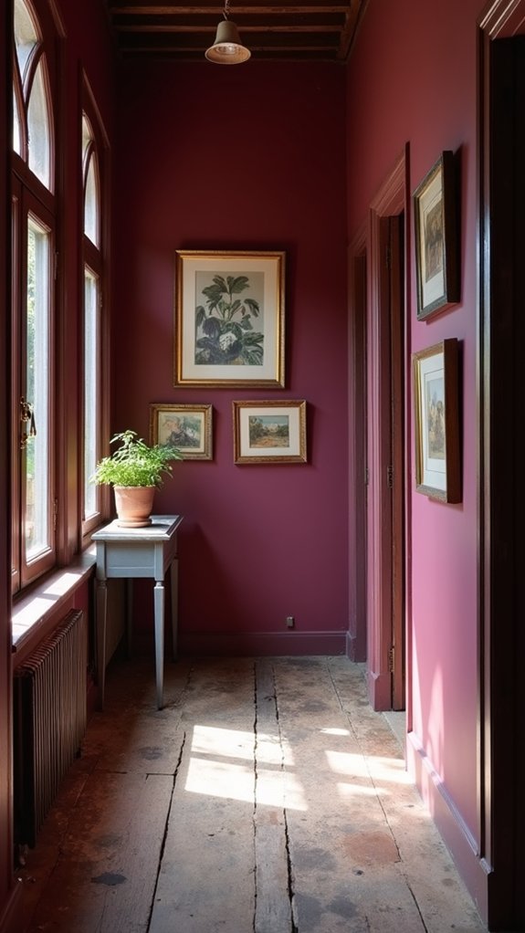 bold luxurious hallway transformation