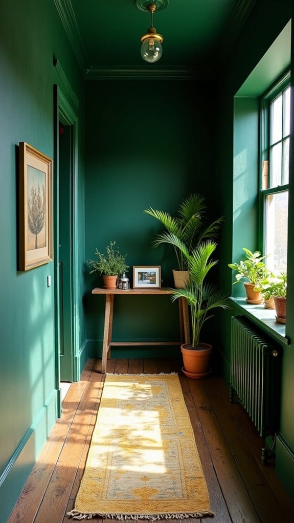 bold sophisticated inviting ambiance